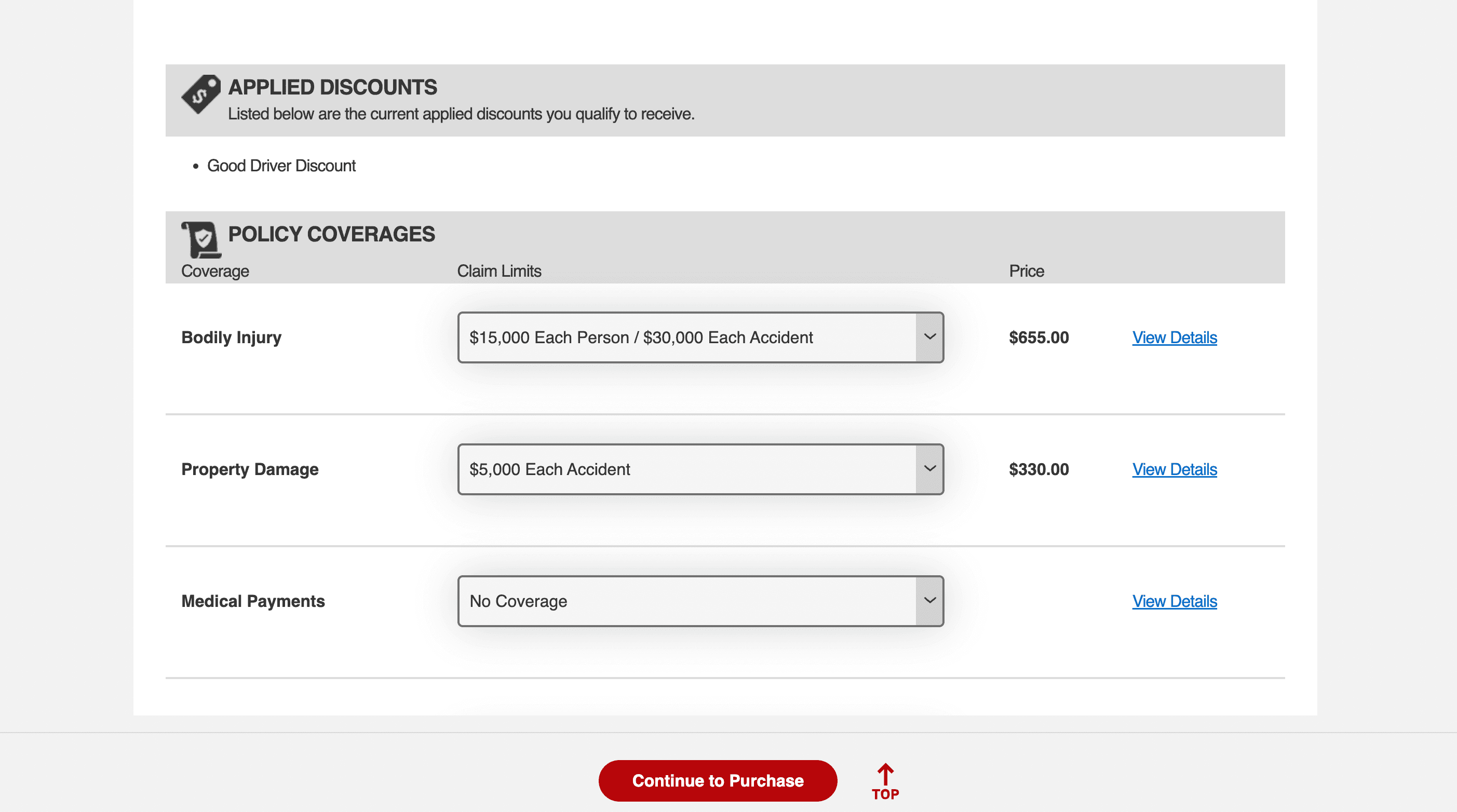 Direct Auto Discounts