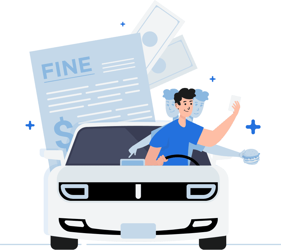 Driving fines