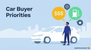 graphic of a person standing in front of a car