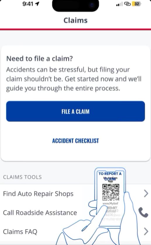 American Family Claims in App