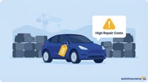 car with a new tag on it