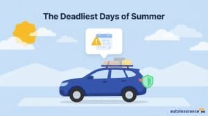 graphic of a blue car