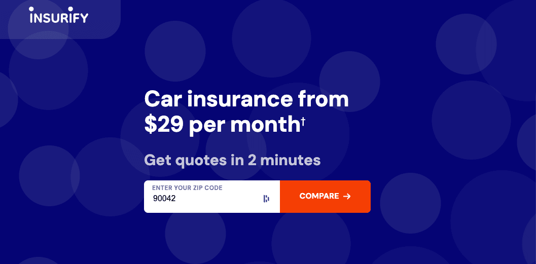 Insurify compare quotes