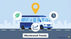 graphic of a small bus